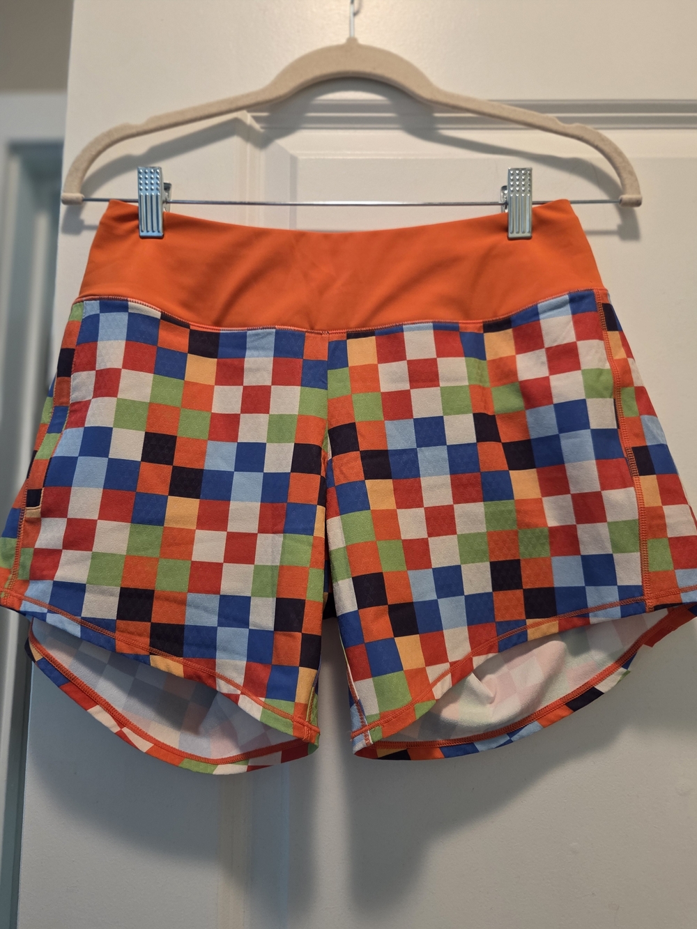 oiselle long roga shorts